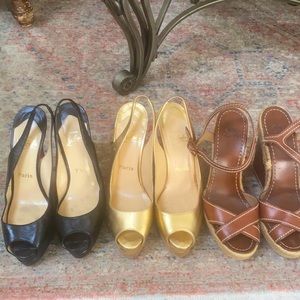 Christian Louboutin trio